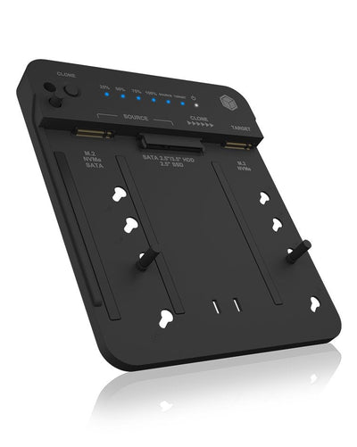 Icy Box Docking IB-2913MCL-C31 USB 3.2 Gen 2 (3.1 Gen 2) Type-c Black — image 1