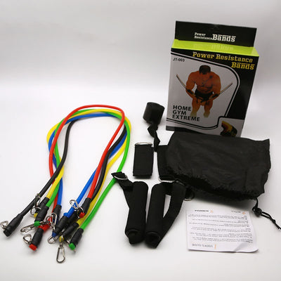 Multi-functional Door Sports 11-piece Set Combination Pulling Rope