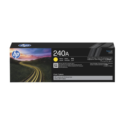 HP Toner Yellow W2402A 240A 2000 Copias Cartridge Toner HP Laserjet 240A Yellow — image 1