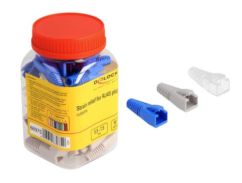 Protector Antidoblez RJ45 Connector Male Schneidbar 50ER Set Of Colours — image 1