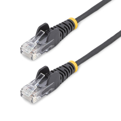 StarTech.com Cable CAT.6 1M - Slim - With Connectors RJ45 Without Enganches - Black — image 1