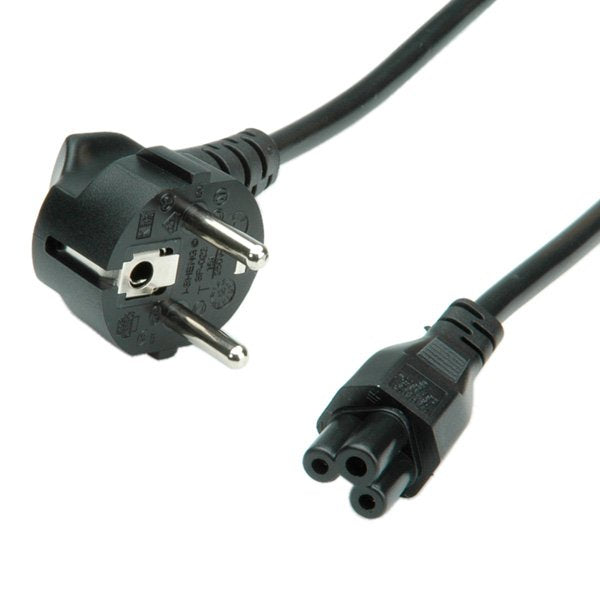 Roline Cable Power 3POL. Notebook-conector Female Black 1,8M