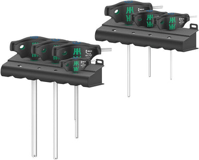 Wera 454/7 Hf Set 1 Screwdriver Handle T + Zip 7 Pieces Black/Green With Función Retención) — image 1