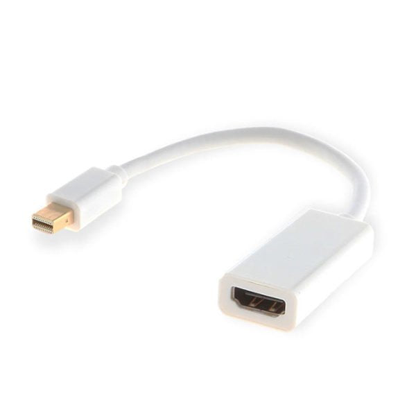 Savio CL-57 Adapter Cable Mini DP HDMI a White