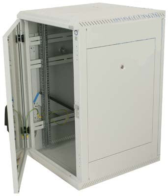 Triton RMA-27-A88-CAX-A1 Cabinet Rack 19 27U, 800X800MM, Door Glass Grey