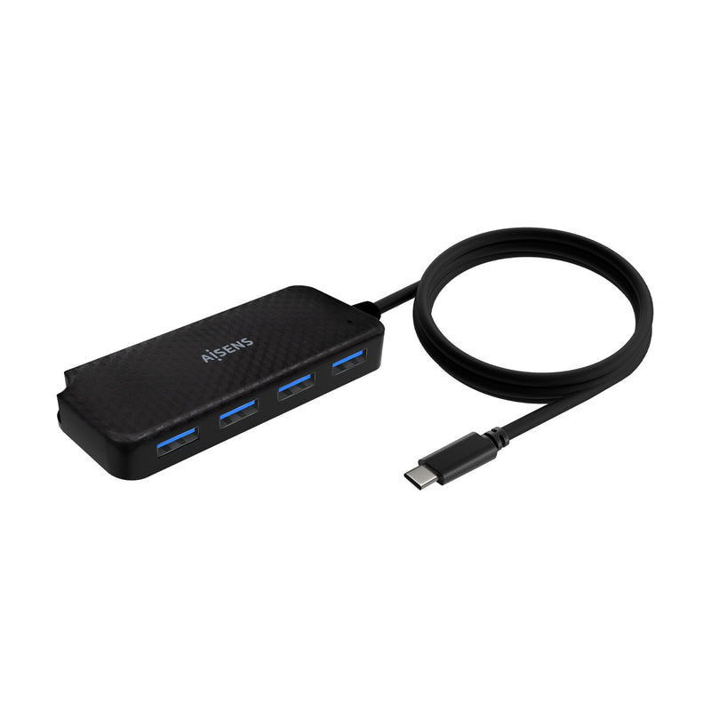 Aisens Hub USB 3.1 USB-C - USB-C/M-4XTIPO a/H - 60CM - Black