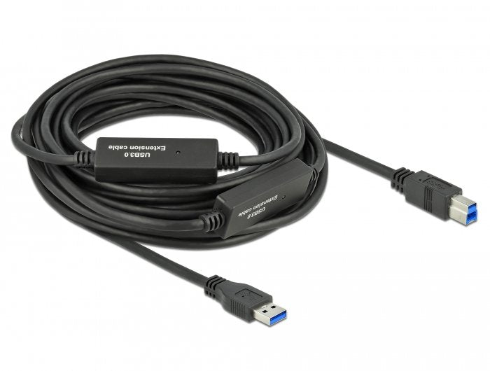 Delock 85380 USB Activo 3.2 Gen 1 USB Cable Tipo-a a USB Tipo-b 10M