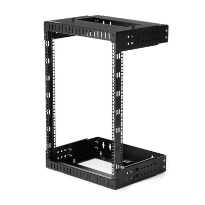 StarTech.com Cabinet Rack Servers Frame Abierto 15U Assembly Wall - Depth Adjustable 12A 20 Profun — image 1