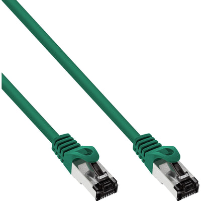 Inline Network Cable S/FTP Pimf CAT.8.1 Libre Halógenos 2000MHZ Green 10M — image 1