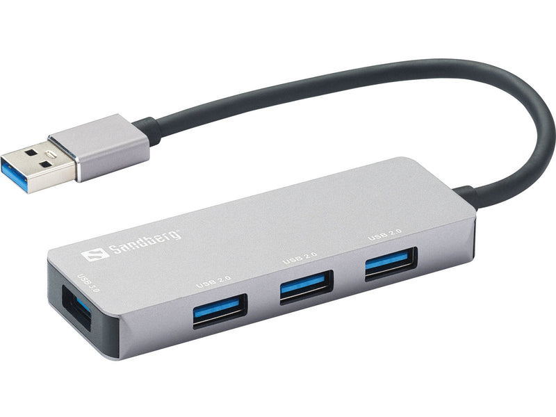 Sandberg Hub USB-A Hub 1XUSB3.0 + 3X2.0 Saver