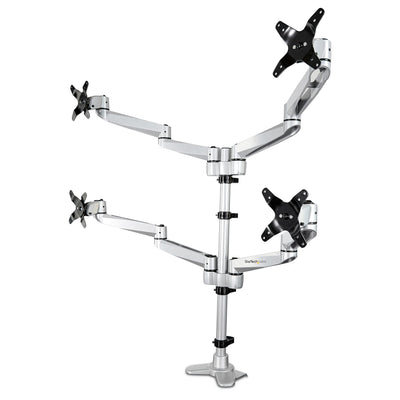 StarTech.com Stand Assembly Cuatro Monitores Mount With 4 Arms Articulados Motion Total VESA Up To 27 (armqu — image 1