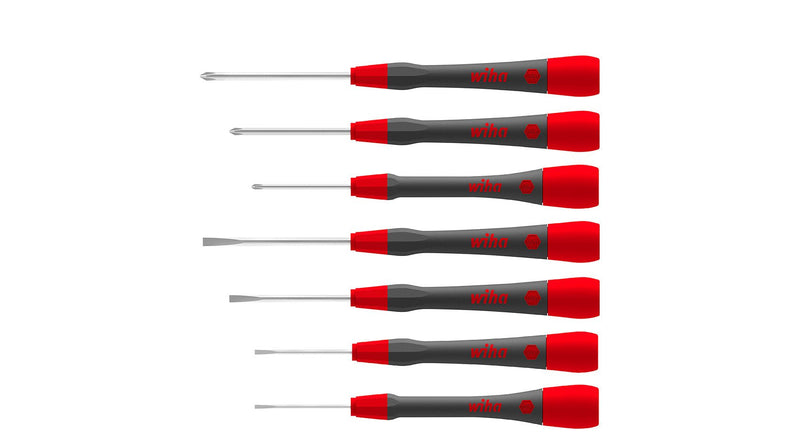 Wiha Screwdriver Precisión Ranurado / Philips Picofinis 7 Pieces