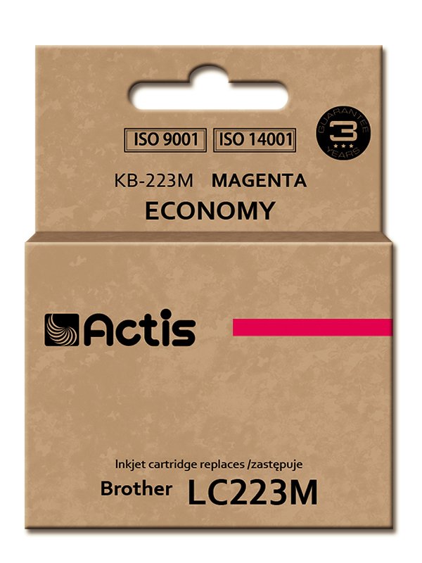 Actis Ink KB-223M (reemplazo Brother LC223M - Standard - 10ML - Magenta