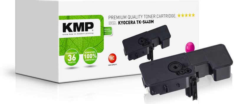 Kmp Toner Kyocera TK-5440M PA2100 MA2100 Serie Magenta Remanufactured