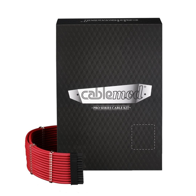 Cablemod C-series Pro Modmesh Cable Kit Corsair Axi Hxi Rm Yellow Label) - Red
