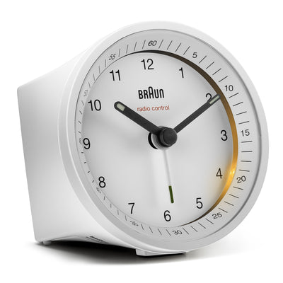 Braun Bc 07W-DCF Radio Alarm Clock White — image 1