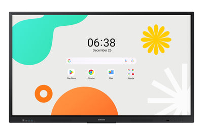 Samsung WA75F Whiteboard White Interactive 190,5CM (75) 3840 X 2160 Pixels Screen Touchscreen Black — image 1