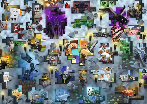 Puzzle 1000 Elementów Minecraft Challenge — image 1