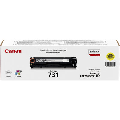 Canon Genuine Toner 731 And Yellow I-sensys LBP7100CN, LBP7110CW, MF623CN, MF628CW, MF8230CN, MF8280CW — image 1