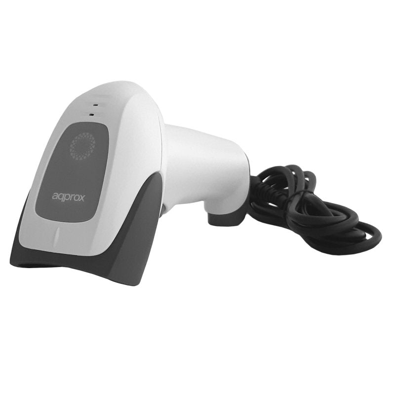 Approx Scanner Barcode APPLS22WH White 2D/1D Interfaz USB Disparo Manual Or Automatic Avisador Lectura LED And