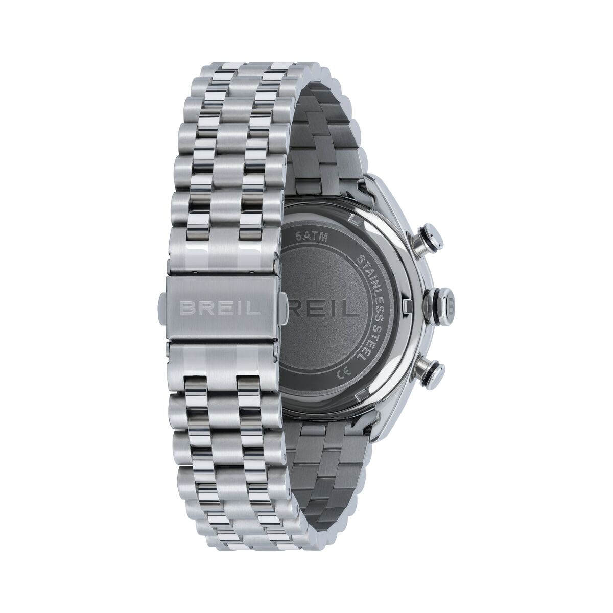 Breil Men's Watch Breil Tw1986 Black Silver (Ø 43 Mm)