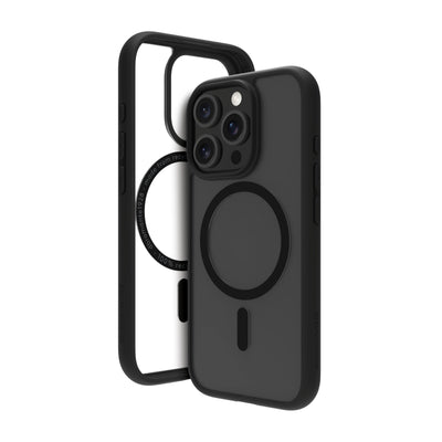 DBRAMANTE1928 Grenen Housing Rear Phone Mobile Phone Compatibilidad With Magsafe Plastic Black Apple Iphone 16 — image 1