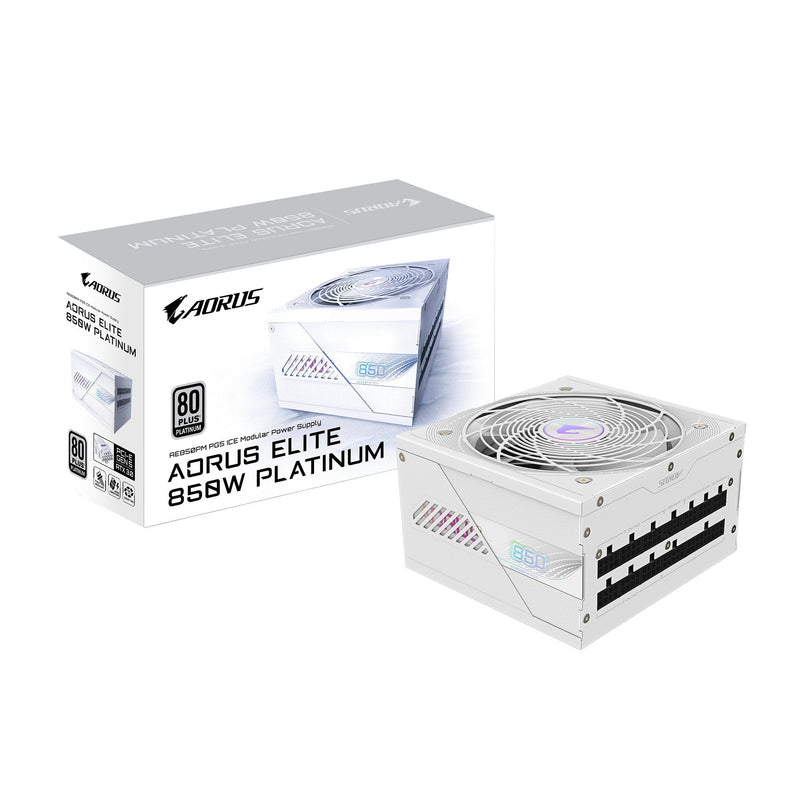 Gigabyte Power Supply AE850PM PG5 Ice 850WATT