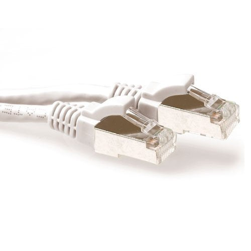 White 7 Meter Lszh SFTP CAT.6A Patch Cable Snagless With RJ45 Connectors