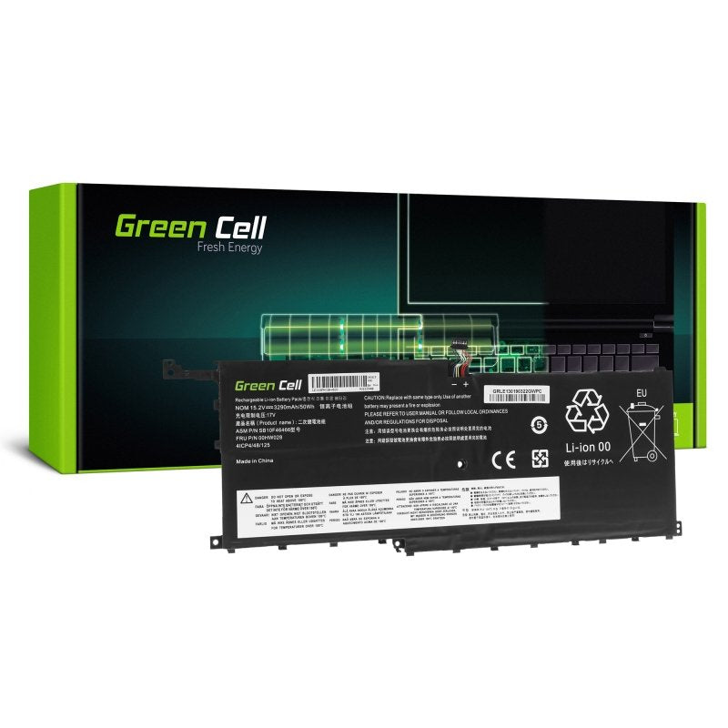Greencell Battery 00HW028 Lenovo Thinkpad X1 Carbon 4TH Gen I Lenovo Thinkpad X1 Yoga (1.A Generación, 2.A Gen