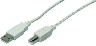 Logilink USB Cable 2.0 Type a/B ( Printer ) 1.80M Grey CU0007 — image 1