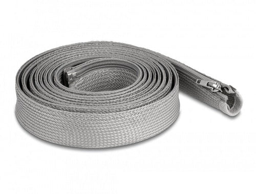 Delock Manga Trenzada With Zip Resistant Calor 3M X 20MM Grey — image 1