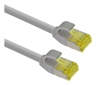 Helos Ultra Slim Network Cable S/FTP CAT.6A Grey 0,5M — image 1
