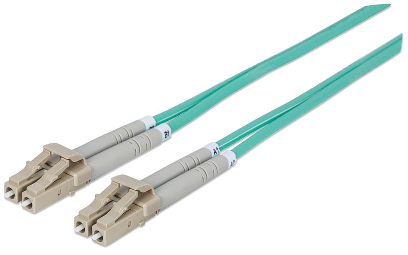 Intellinet 750868 Cable Fibre Optic 1M OM3 Lc Aqua