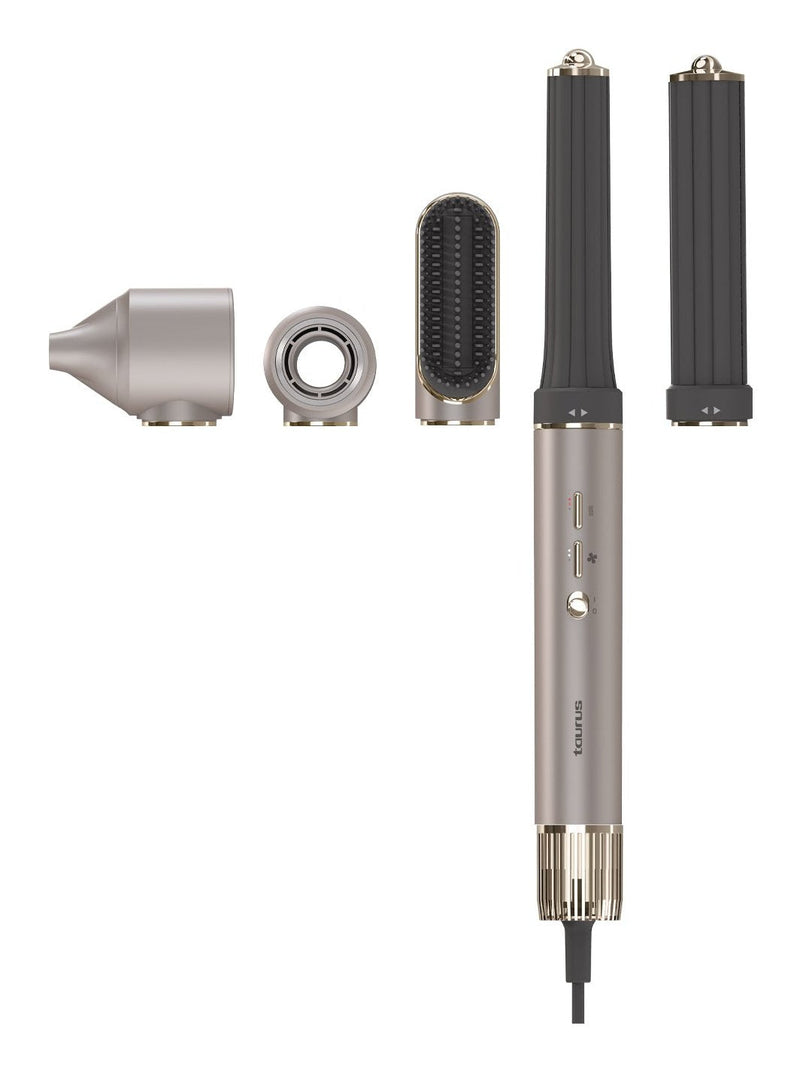 Taurus Airwave Digital Pro With Múltiples Accesorios Airflow Bronze 1300W 1,8M