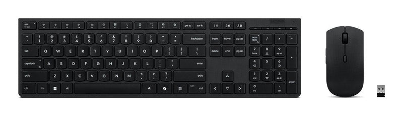 Lenovo Professional Wireless Rechargeable Keyboard And Mouse Combo Ai - Spanish