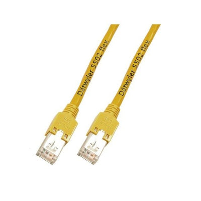 Efb RJ45 Network Cable CAT.5E S UTP Pvc Dtwyler 5502 TM11 Yellow 0,5M — image 1