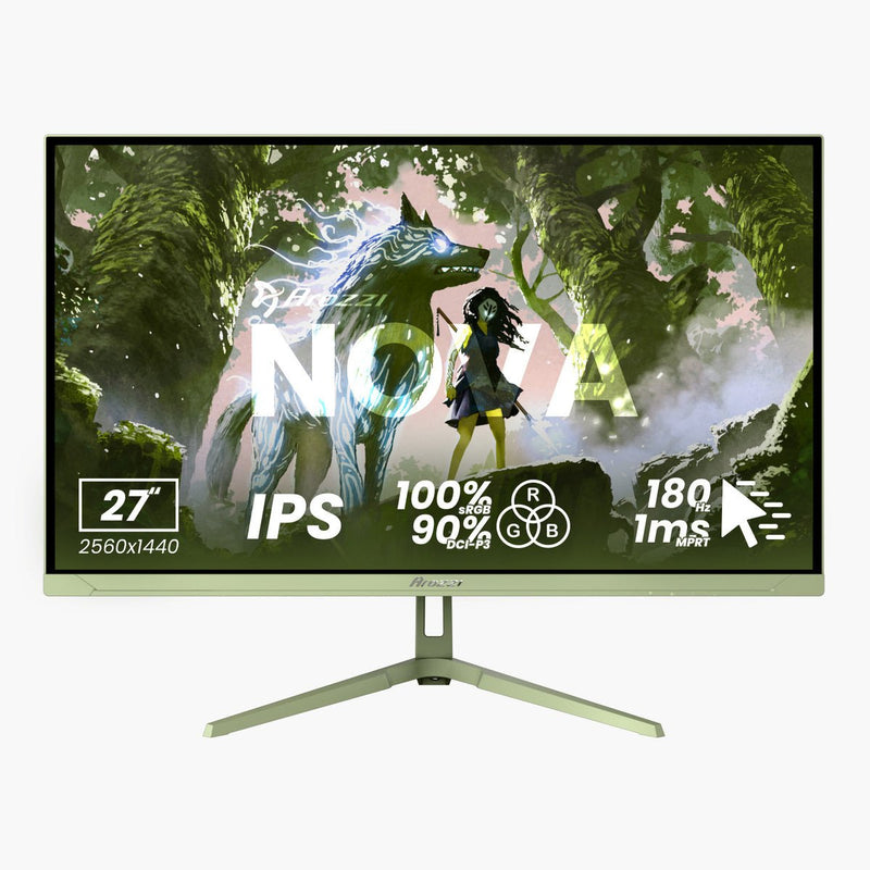 Arozzi Monitor Nova 27 Ips, 260 HZ - Verde Bosque