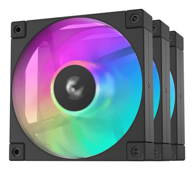 Deepcool Fan 120X120 FD12 ARGB Pack 3 Black — image 1