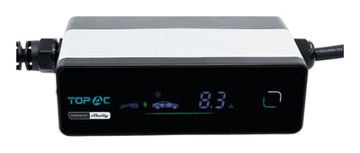 Shelly Charger Laptop Vehículos Eléctricos Topac, 11KW, Wallbox White/Black Wi-Fi SHELLY_PBS_PC_11 — image 1