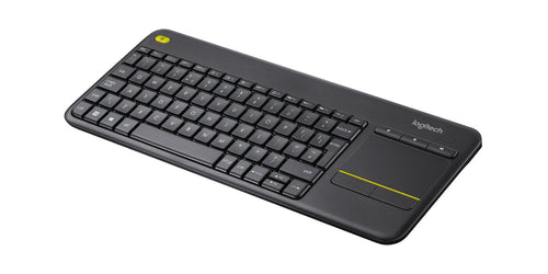 Logitech Keyboard Holandes K400 Plus TV RF Wireless QWERTY Internacional Ee.uu. Black — image 1