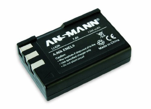 Ansmann A-nik EN-EL9 Battery Spare Part Nikon 9