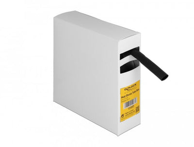 Tubo Termorretráctil Box, With Adhesive Indoor Schrumpfungsrate 3:1, 5M X 12,7MM Black — image 1