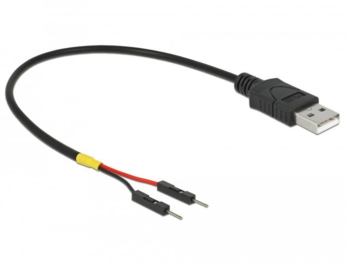 Delock Cable Power USB Typ-a - 2X Hilos 20CM