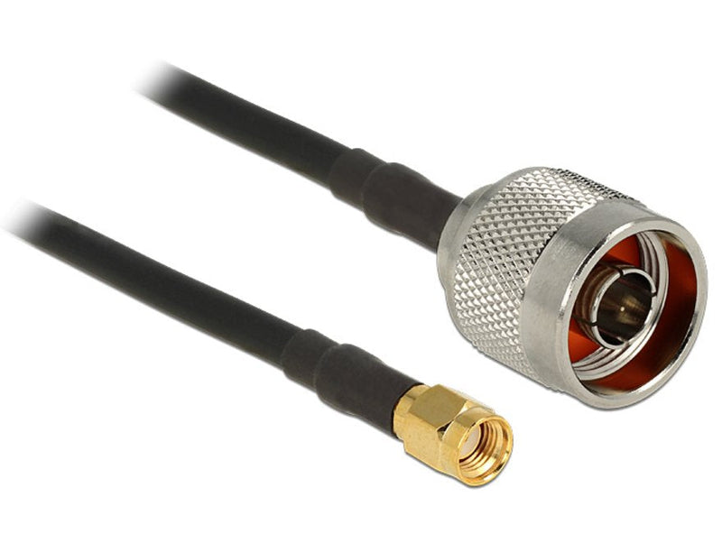 Delock Cable Antenna N Connector Male Sma Connector Male RG-58 C U 10M