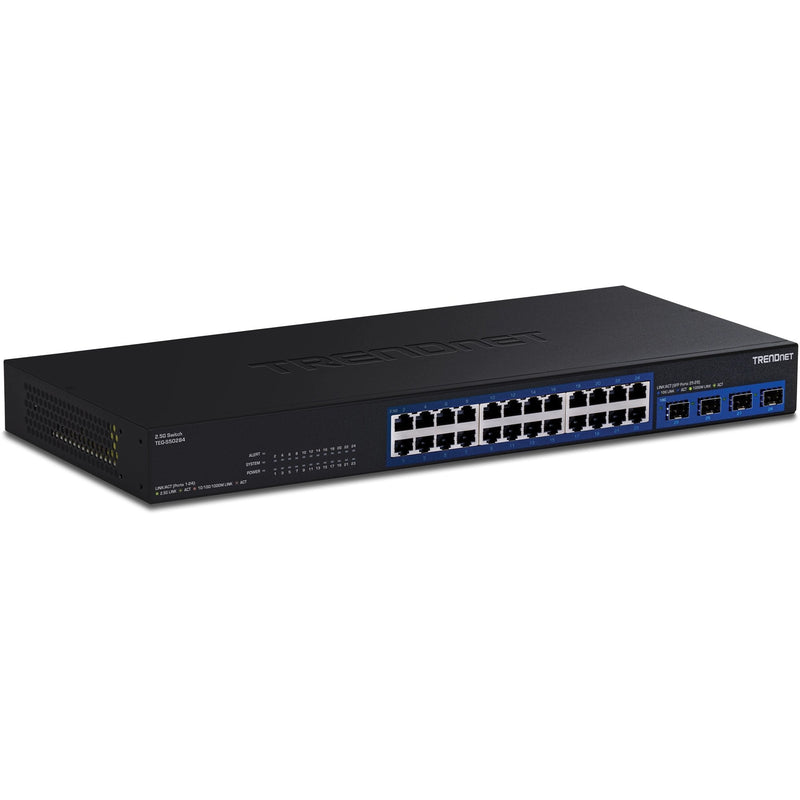 Trendnet TEG-S50284 Switch No Administrado 2.5G Ethernet (100/1000/2500) Black
