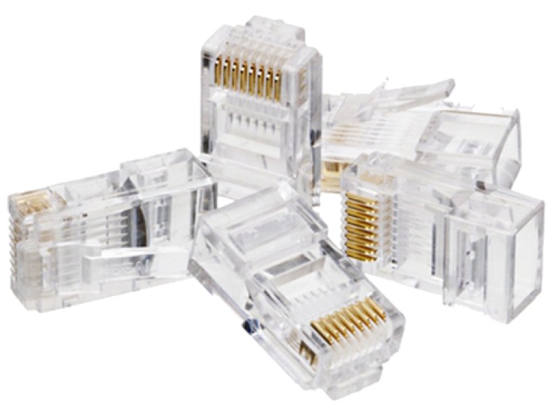 Alantec WT106 Connector RJ45 Transparent