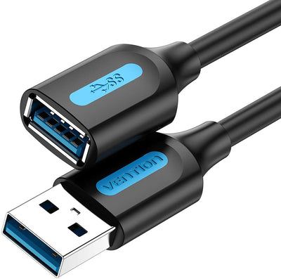 Vention Cable Alargador USB 3.0 Cbhbh USB Male USB Female 2M Black — image 1