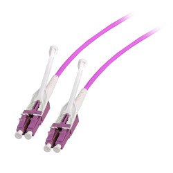 Efb Duplex Network Cable Push Pull Lc-lc OM4 7,5M Lszh 3MM Violet — image 1