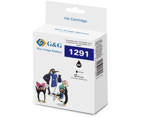 G&g Xl-cartucho Compatible With Epson T1291/C13T12914012