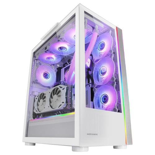 Mars Gaming Box Gaming Tower Mcultra White — image 1